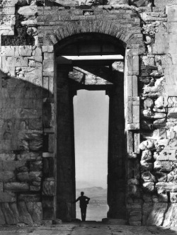 sugarmeows:  Parthenon (1908) – François Frédéric Boissonnas    Not a view I&rsquo;d ever seen - cool!