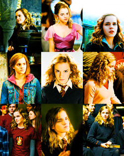 sweetlittlerevenge:  “Underneath Hermione Granger’s swottiness, there is a lot of insecurity and a great fear of failure.” - J.K. Rowling.  Happy Birthday, Hermione! 