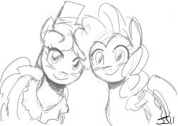 North Star and Pinkie Pie Requested from the Sept 21 stream. I just thought this was so adorable.