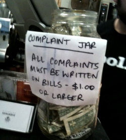 Complaint Jar