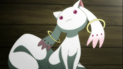 medlisage:  and then kyubey was full of holes  KYUBEY SWISS CHEESE