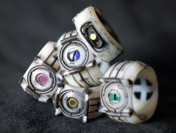 rawrthedeathclaw:  justinrampage:  Designer Chris Myles pulled out all of the stops with his brand new collection of Nerd Cultures rings / jewelry. From Assassin’s Creed to Daft Punk, each piece is unique its own way and is all on sale at his new Shapeway