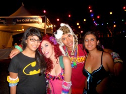 Gabby, Me, Stefan, and Kassie at Nocturnal Day 2.