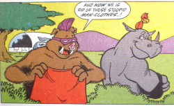 punkassweasel:  I love Rocksteady’s face. He’s just so happy to be with his boyfriend. 