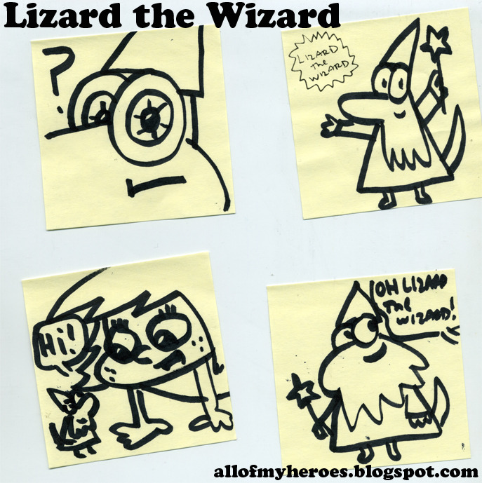 tumblrtoons: It’s Lizard the Wizard! -Jx 