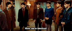 silvermoonflower:  gimpygabi:   kougamyazawa:   Whenever I watch this I forget it’s Daniel Radcliffe playing a bunch of other people and not a bunch of other people dressed as Daniel Radcliffe.    That awkward beautiful moment when you remember that