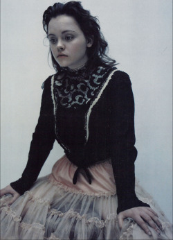 Christina Ricci by Mario Sorrenti for The Face, February 1998