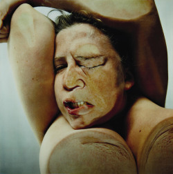 Closed Contact #8 photo by Jenny Saville &amp; Glen Luchford, 1995