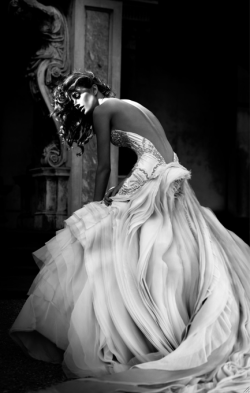 Not Quite Naked tweets outstanding portfolio photos daily @nqnu meet-me-inparis:  This dress is gorgeous   