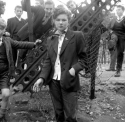 theniftyfifties:  A 1950s Teddy Girl photographed by Ken Russell. 