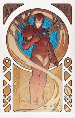kristinharvey:  on a kick now.  also love Iron Man, so this is pretty well perfect  Need this as a print/shirt, stat.