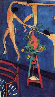 artemisdreaming:  Nasturtiums with “The Dance” (II), 1912 Henri Matisse Large image:  HERE 