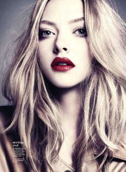 Amanda Seyfried Published in Marie Claire, December 2011