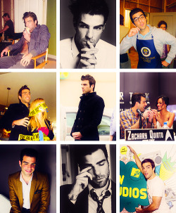 vickisgone:  TOP NINE PHOTOS → zachary quinto(asked by agrippas) 