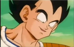 does anyone have the post or pictures w/ vegeta petting gohan.gif and then vegetas face like this is real good ty