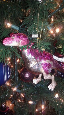 T-Rex ornament.