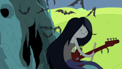  daydreamerqtr:  Both Marceline the Vampire Queen and Vanessa the gothic evil-scientist’s daughter are voiced by the perfect singing voice Olivia Olsen. They’re both bad-ass, kick-ass, beauties that sing. Coincidence? Hell yes. Awesome.  