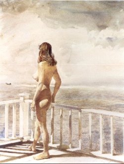 Andrew Wyeth, Leaving, 1993 
