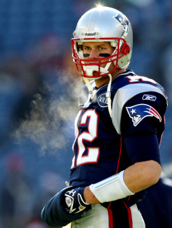 nfloffseason:  Tom Brady: A Portrait of Intensity (Photo by Jim Rogash/Getty Images)  My brother spent the entirety of our Christmas Eve dinner talking to an imaginary Tom Brady at the head of the table.