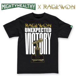  COMMISSARY: Raekwon X Mighty Healthy Unexpected Victory Tee(Unexpected Victory Mixtape included with each purchase)