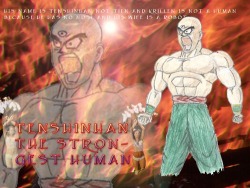 copesetic:  Every time I watch Dragon Ball I can only remind myself that Tenshinhan is the strongest human.  get back on my blog