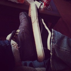 Big foot. Little foot. (Taken with instagram)
