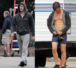 wandsinhand:  Alex Pettyfer hanging out on set  more pictures at www.wandsinhand.tumblr.com