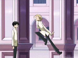 Another favorite!!!  I love this scene when Tamaki-senpai and Kyoya-senpai are both in middle school and they make friends with each other! &lt;3