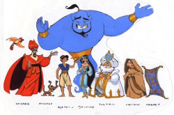 blooferhugs:  Aladdin (1992) - Character Development, Visual Development, and Storyboards 