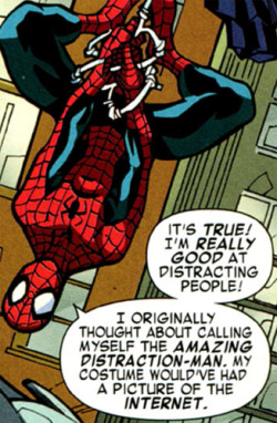 chainsawmascara:  iwonteverbehappyagain:  miss-mgann:  -Marvel Adventures: Spider-Man v2 #15  &lt;3   Oh, Peter&lt;3. 