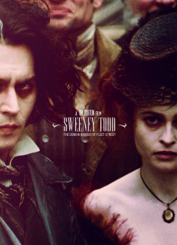 allenwoody:  Sweeney Todd: The Demon Barber of Fleet Street (2007) | Tim Burton  “There’s a hole in the world like a great black pit, and it’s filled with people who are filled with shit, and the vermin of the world inhabit it, but not for long!”
