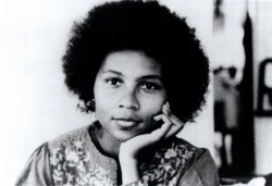 becauseofthiswoman:  Name: bell hooksDates: 1952-presentWhy she rocks: She writes books on the interconnectivity of gender, race, class and how they have the ability to perpetuate systems of oppression and domination. She has published over thirty books