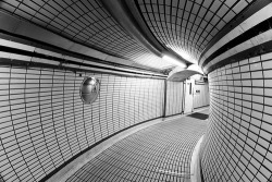heavenweather:  blackandwhite:  London Revisited - Underground (by Ender079)  this is like a wanderlust nostalgic rush of memory gut punch. i. miss. london.  London&rsquo;s pretty great.