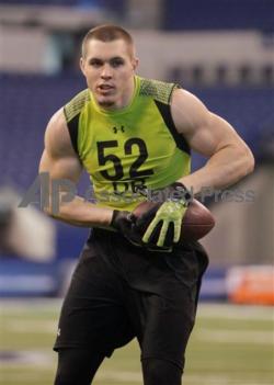Notre Dame&rsquo;s Harrison Smith at NFL Combine