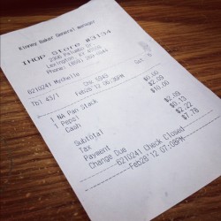 #ihop #receipt  (Taken with instagram)