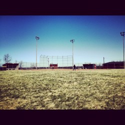 Ballpark #sports #softball #baseball #field (Taken with instagram)