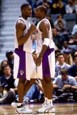  back when vc and tmac were on the same team, tearing it up on the court, and when vc was rocking all kinds of shoes (including pumas :)  )