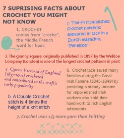 notyouraveragehooker:  7 Facts About Crochet 