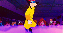 the-absolute-best-gifs:  The ever continuing list of favourite movies: A Goofy Movie: ↳”STAND OUT! Above the crowd! Even if you’ve got to shout out loud!”   Follow this blog, you will love it on your dashboard