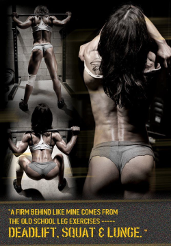sexygymchics:  This is what DEADLIFTS, SQUATS, and LUNGES do to your butt ;)  Th3 Watch3r Approv3d(via imgTumble)