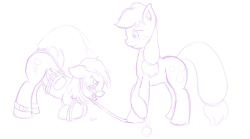 Yeah, this is going to be one of those tumblrs. I&rsquo;ll tag smut with &ldquo;clop&rdquo;, so you can filter it if you only want to see the normal art. This was one of my daily doodles yesterday, it&rsquo;s my headcanon-continuation of my Stuck picture.