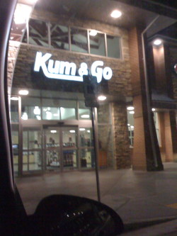 the kum n go&hellip;..or as Joey Jordison likes to call it the jerk and squirt.
