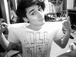 aravenclawsuperwholockian:  cardboardcupcake:  glowtwins:  myadamantiumheart:  thinkerofmeanthoughts:  thisnoiseismusic:  Hi, there. I’m wearing a shirt that reads “Kill Me”. If you saw me at a party or on the street would you promptly murder me?