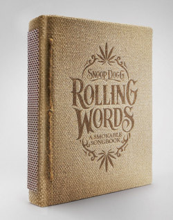 ianbrooks:  Snoop Dogg Smokable Songbook by Pereira &amp; O’Dell Probably the most brilliant interactive product tie-in of all time, to promote Snoop Dogg’s own brand of rolling papers, Pereira and O’Dell have rolled this excellent  songbook made