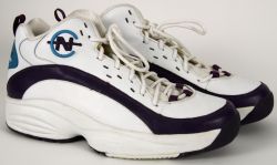 1997-98 Glen Rice Game Worn Nautica Shoes 