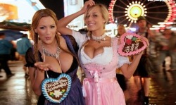 queeniez71:  Sexy and Stacked Oktoberfest Babes «&lt; Click on link 