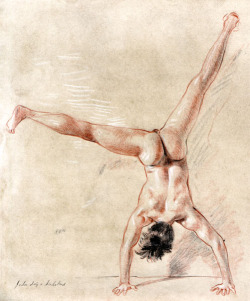 felixdeon:  Cartwheel. A drawing by Felix d’Eon 