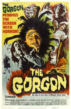 Poster for Hammer Films&rsquo; The Gorgon (1964).