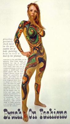 electripipedream:Brush On Fashions Through the Eyes of Mario CasilliPlayboy 1968
