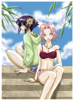 Hinata and Sakura